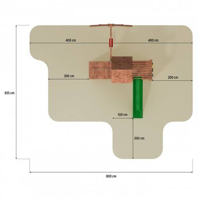 Complex de joacă copii, Fungoo Carol 3