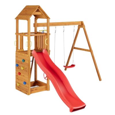 Complex de joacă + Cadou leagăne și tobogan, Fungoo Flappi