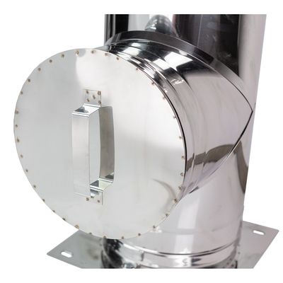 Coș fum profesional din inox Tory 9 m x 300 mm pornire de la bază
