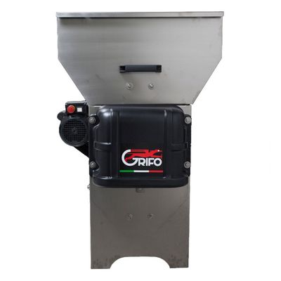 Desciorchinator electric struguri cuvă rabatabilă Melora 2000 kg/h