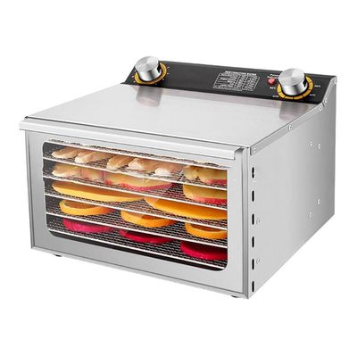 Deshidrator profesional fructe și legume Dihida, 400 W, 6 tăvi