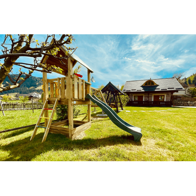 Complex de joacă Jungle Gym – Modul Castle + Swing