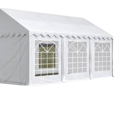 Cort evenimente alb cu protecție UV Delta 4x6 m