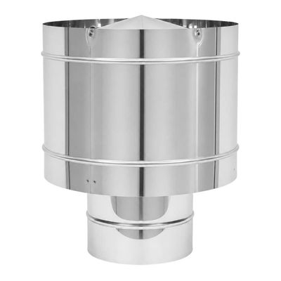 Pălărie anti v&acirc;nt pentru coș fum Izonox diametru 150 mm