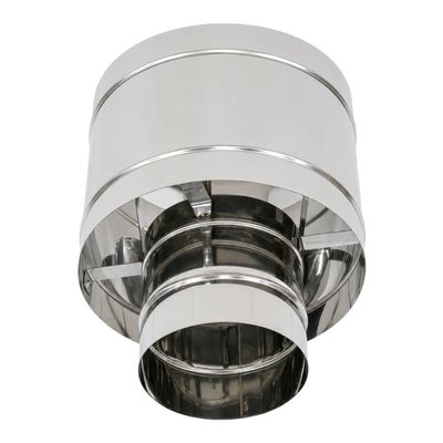 Pălărie anti v&acirc;nt pentru coș fum Izonox diametru 130 mm