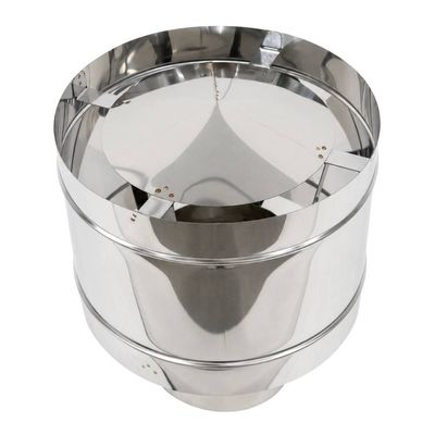 Pălărie anti v&acirc;nt pentru coș fum Izonox diametru 130 mm