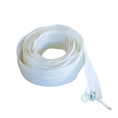 Fermoar pentru uși solar profesional Cortis 2 m x 2,5 cm, Alb