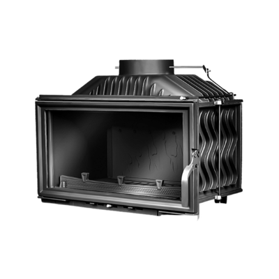 Focar șemineu Kawmet - Rubber din fontă PREMIUM 9,4 kW EKO