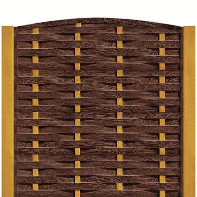 Gard beton Celtic 1 cu stâlpi simpli 2,1 m