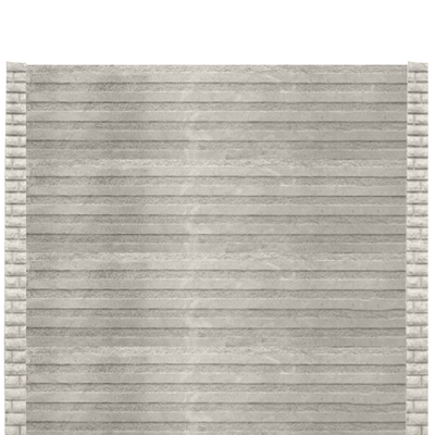 Gard beton finisat Fine Line 2 m cu stâlpi cu model
