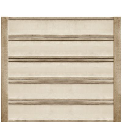 Gard beton Industrial Aztec cu stâlpi simpli 2 m