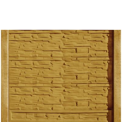 Gard beton Industrial Viking cu stâlpi simpli 1,75 m