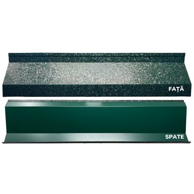 Gard jaluzea Alpha, 2x1,545 m (L x h), Hi-Mat, Lucios, (RAL 6005) Verde pin