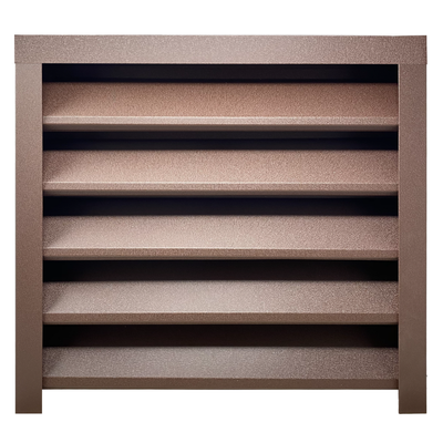 Gard jaluzea Sundra, 2x1,02 m (L x h), Mat, Mat, (RAL 8017) Maro ciocolată