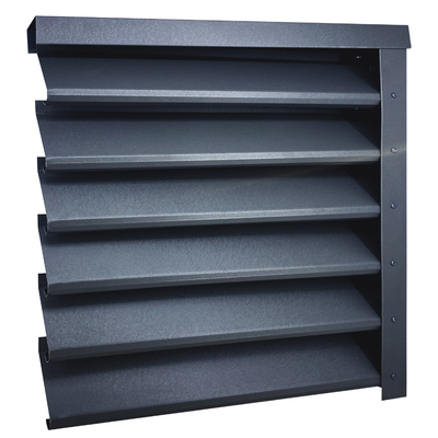 Gard jaluzea Sundra, 2x1,5 m (L x h), Mat, Mat, (RAL 7016) Gri atlantic