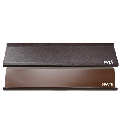 Gard jaluzea Sundra, 2x1,02 m (L x h), Mat, Lucios, (RAL 8019) Maro espresso