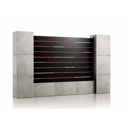 Panou gard aluminiu Ragnar, 2000 x 1500 mm Gri antracit RAL 7016