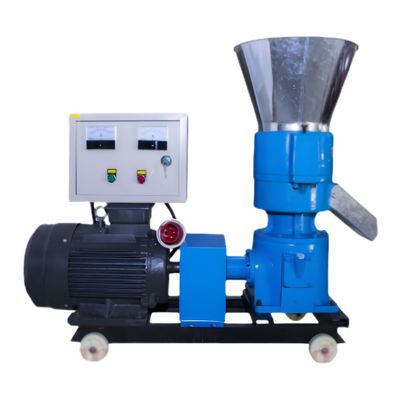 Granulator furaje Reka, cu motor, 30 kw/380 V, 1000 kg/h, cu 3 matrițe