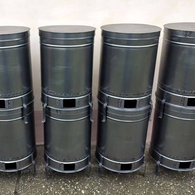 Sobă pe rumeguș pentru solarii, diametru 46 cm
