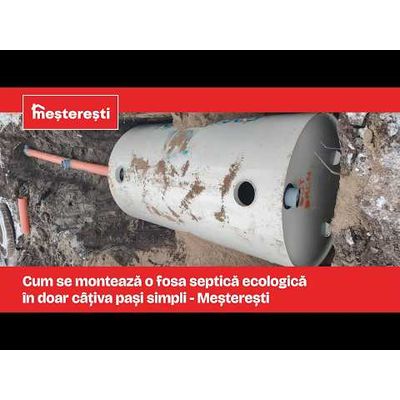 Fosă septică ecologică Charan 500 L, 1 - 2 persoane