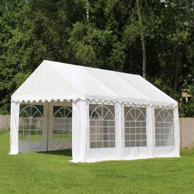 Cort evenimente alb cu protecție UV Delta 4x6 m
