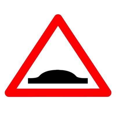 Indicator de avertizare - Denivelare pentru limitarea vitezei 70 cm