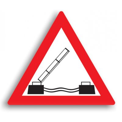 Indicator de avertizare - Pod mobil 90 cm