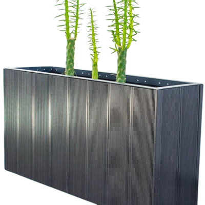 Jardinieră din WPC Aliss, 96,5x29,5x50,5 cm, capacitate 160 L