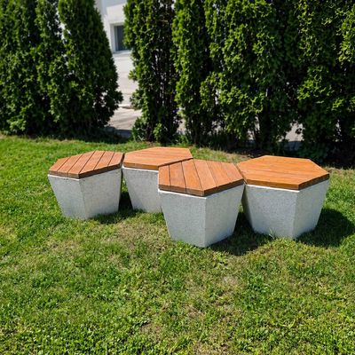 Jardinieră din beton stradală Selina