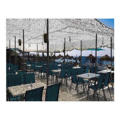 Plasă umbrire camuflaj Cameron 3x3 m, alb