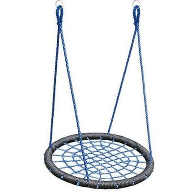 Leagăn cuib rotund 1080 x 835 mm Negru - Albastru