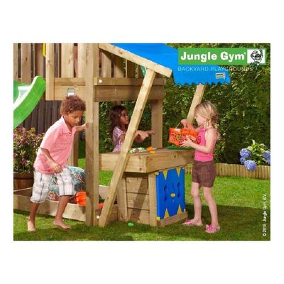 Loc de joacă Jungle Gym - Turn Casa + Modul Minimarket