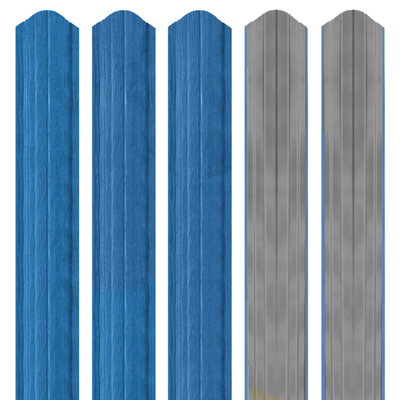 Șipcă metalică 3D Ronin 0,45 mm x 11,5 cm Gentian blue (RAL 5010) 1.4 m