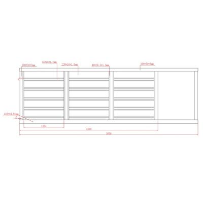 Poartă autoportantă metalică din aluminiu Neptun Line 5800 x 1800 mm, Maro RAL 8017