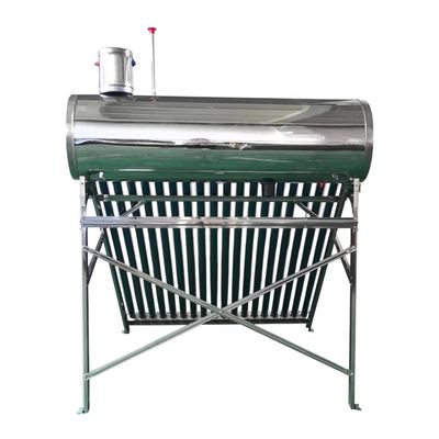 Panou solar nepresurizat Ecca, capacitate 180 litri, inox, 18 tuburi