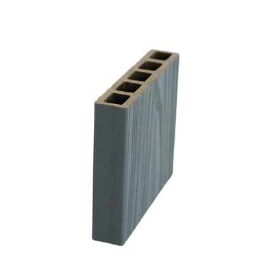 Pardoseală exterioară WPC Elite trafic greu 14 x 2,3 x 240 cm Mat ambele fețe, Gri antracit