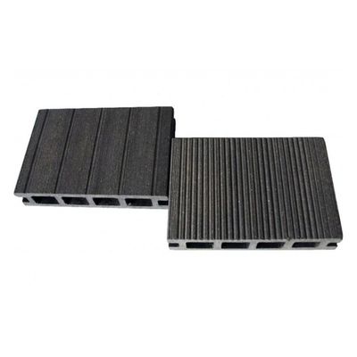 Pardoseală exterioară WPC trafic greu 14,5 x 2,8 x 240 cm Periat o față, Gri