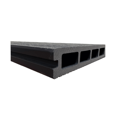 Pardoseală terasă WPC pentru uz casnic Elir 15 x 2,2 x 400 cm, gri antracit