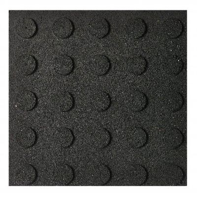 Pavele cauciuc alveolare Colonial 50x50x3 cm negru