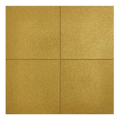 Pavele cauciuc plane Colonial 100x100x3 cm muștar
