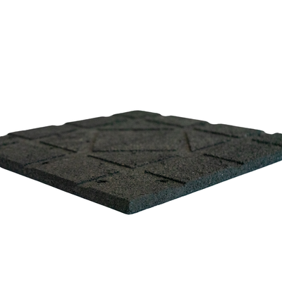 Pavele / Dale cauciuc Imperial 40x40x2 cm Negru