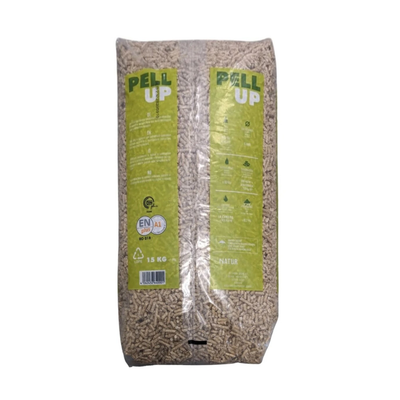 Peleți rășinoase din rumeguș ZG Timber Sebes Pell UP, ENplus A1, 15 kg