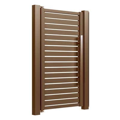 Porți pietonale din aluminiu Amara 1x2 m maro