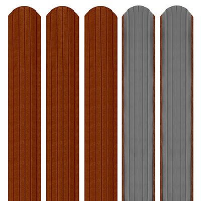 Șipcă metalică 3D Ronin 0,45 mm x 11,5 cm Cărămiziu mat (RAL 8004) 1 m
