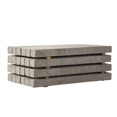 Șpalieri beton 8x10x300 cm Premium pentru vie, gard