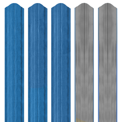Șipcă metalică 2,5D Ronin 0,45 mm x 10 cm Gentian blue (RAL 5010) 1.1 m