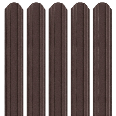 Șipcă metalică 2D Ronin 0,5 mm x 9 cm Maro mat (RAL 8017) vopsită pe ambele părți 1.5 m
