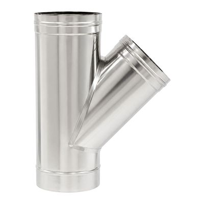 Racord Y 45&deg; de &icirc;mbinare coș fum Izonox 200 mm