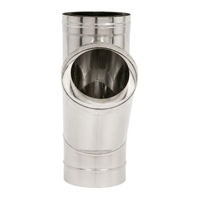 Racord Y 45&deg; de &icirc;mbinare coș fum Izonox 200 mm