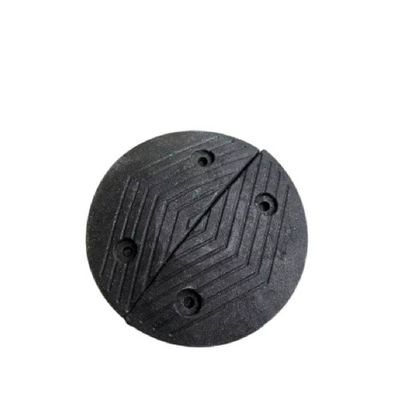 Limitator de viteză stradal din polimer Lerin - capăt, 50x35x4 cm